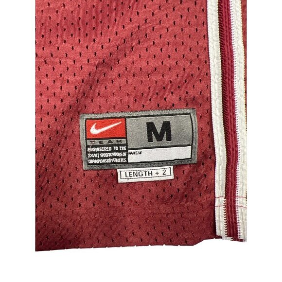 Nike NBA Cleveland Cavaliers LeBron James 23 Red Gold Jersey Size Medium - Picture 5 of 6